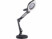 Image article Lampe loupe LED grossissement x10 LED CCT avec pince et socle