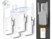 Image article 4 répéteurs wifi 6 Dual Band Mesh 3000 Mb/s WLR-3000.ax