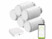 Image article 5 têtes thermostatiques ZigBee connectée pour radiateur avec passerelle