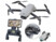 Image article Drone quadricoptère GPS pliable connecté GH-290.fpv avec caméra 4K