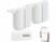 Image article Sonnette cinétique FTK-201 avec 2 carillons connectés FTK-200
