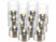 Image article 12 photophores solaires "Lucy" avec LED effet flamme