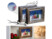 Image article 2 cadres décoratifs de Noël "Cadeaux" avec LED, musique et neige