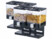 Image article 2 doubles distributeurs alimentaires - coloris noir
