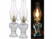 Image article 2 lampes à pétrole tempête rétro - 32 cm