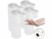 Image article 4 distributeurs de désinfectant sans fil 500 ml avec capteur infrarouge