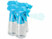 Image article 4 ventilateurs portatifs rechargeables avec vaporisateur