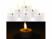 Image article 6 bougies chauffe-plat LED avec minuterie