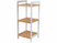 Image article Étagère en bambou à 3 étages - coloris blanc
