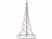 Image article Sapin métallique 180 cm avec guirlande 480 LED et étoile lumineuse