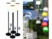 Image article 4 lampes sur pied solaires télécommandées LED RVB CCT