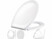 Image article Abattant de WC universel en O avec frein de chute