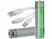 Image article 2 accus lithium-ion 18650 2000 mAh avec port de chargement USB-C