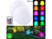 Image article 2 boules lumineuses sans fil télécommandées avec LED RVBB – Ø 20 cm