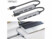 Image article 2 hubs USB-C passifs avec 3 ports USB 2.0 et 1 port USB 3.0