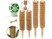 Image article 4 tuteurs en fibre de coco et bois 2 x 40 cm / 2 x 30 cm