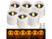 Image article 6 bougies LED solaires avec effet flamme