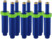 Image article 8 turbines d'arrosage escamotables avec 3 têtes d'arrosage