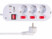 Image article Multiprise 3 prises avec interrupteurs et 2 ports USB