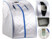Image article Sauna infrarouge mobile 1000 W avec chauffe-pied et radiateurs