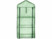 Image article Serre en film 3 étages avec porte enroulable - transparent vert