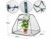 Image article Serre pop-up compacte transparente