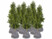 Image article 12 housses d’hivernage pour pot de fleur - 40 x 40 cm - Anthracite