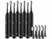 Image article 8 brosses à dents électriques soniques rechargeables SZB-300 avec 5 modes