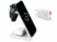 Image article Station de chargement sans fil 3 en 1 avec chargeur secteur 20 W - coloris blanc