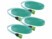 Image article 4 tuyaux d'arrosage perforés plats - 15 m