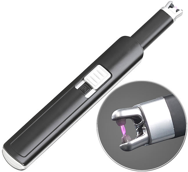 Arc Stabfeuerzeug USB Chargeable Briquet Long électroniquement Briquet se 