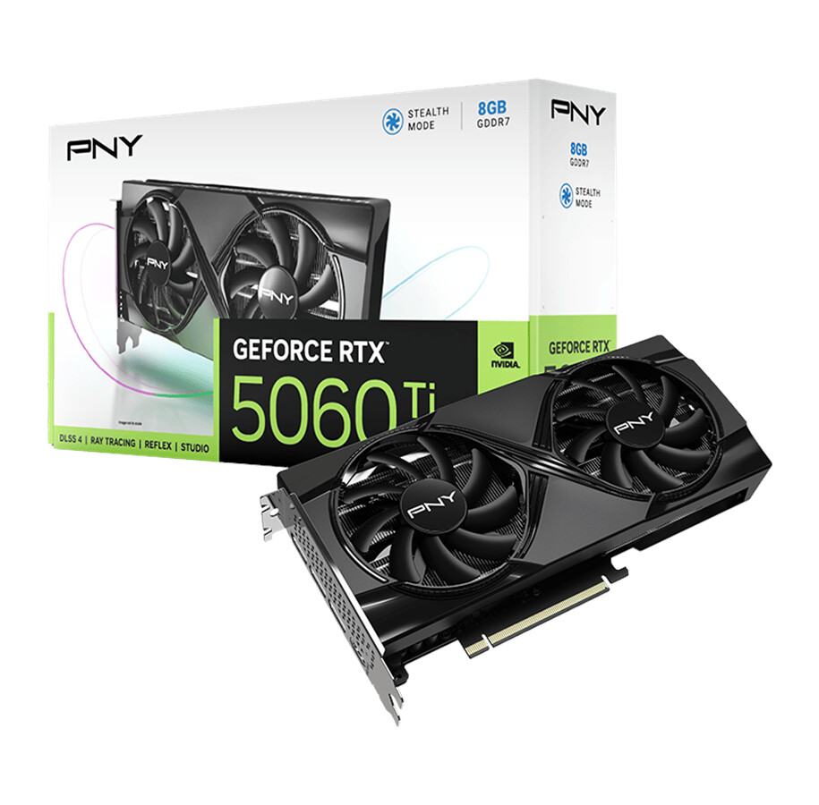 Carte graphique RTX 5060 Ti OC 8 Go GDDR7 | GPU Nvidia / AMD | Pearl.fr