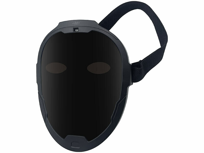 Masque LED à Capteur De Gestes – 25 Motifs Dynamiques, Sangles Réglables, Recharge USB-C, Pour Fêtes, Festivals, Cosplay Animation Musicale Effets Lumineux