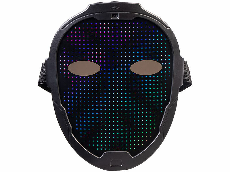 Predator LED Robot Custome Suit Helmet DJ Party Show Halloween Glow Outfits Men