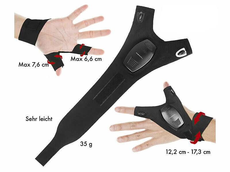 Gant Lumineux à Lampes LED - Droitier - 54267