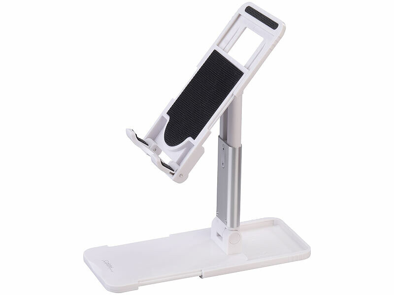 Yuqilin Support Téléphone 360° Flexible En Silicone – Porte-Téléphone Portable Réglable Pour Lit, Bureau, Voiture, Vélo (Blanc)