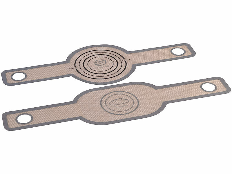 Lot De 4 Tapis De Cuisson Antiadhésifs Réutilisables Avec Brosse De Nettoyage Incluse - Plaque