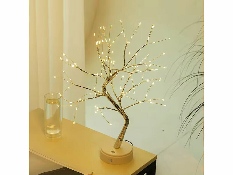 Árbol De Navidad De Cerámica Con Luces LED - Decoración Luminosa Para Interiores, Funciona Con Pilas - Ideal Para Estanterías, Chimeneas O Como Regalo
