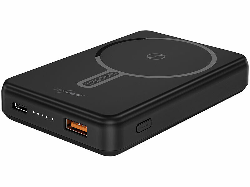 Batterie Externe Solaire 10000 MAh Noir - Chargeur Portable Générique