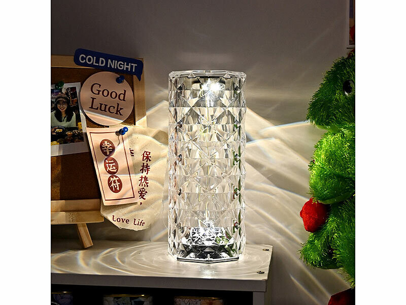 Lampe de table LED sans fil, lampe de table RVB avec télécommande
