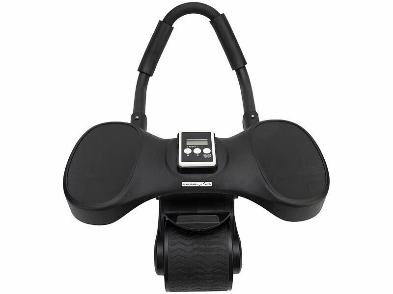 Mitavo Roue Abdominale Avec Tapis Genoux - Appareil Fitness Abdominaux Robuste