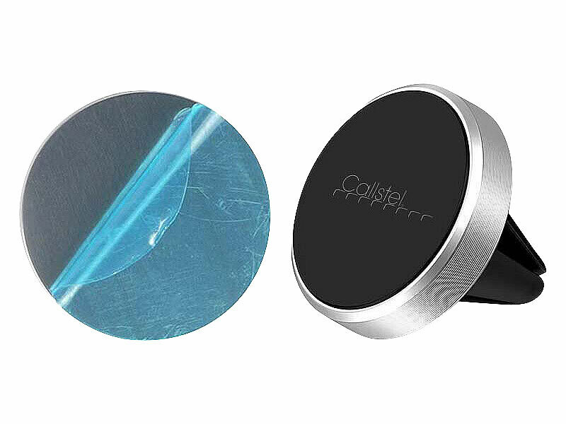 Support Magnétique Universel Pour Smartphone/tablette - Fixation Sur Grille D'aération Voiture