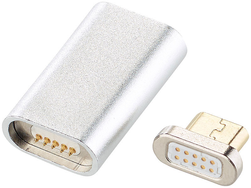Câble Micro USB charge et transfert avec embout Magnétique Bluestork, Câbles de chargement