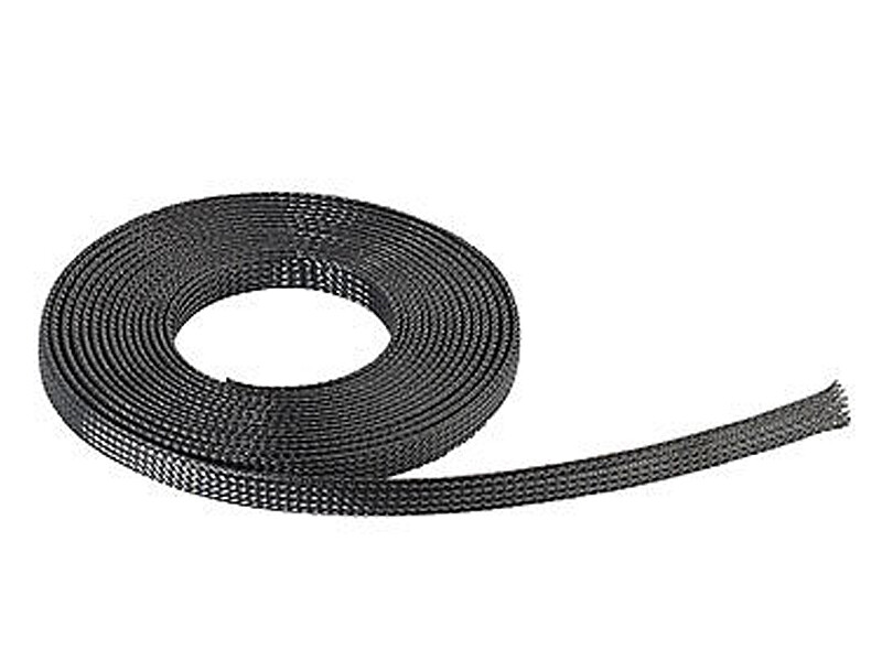 5 M gaine textile pour câble tressé tuyau gris Ø6 mm Diamètre intérieur jusqu'à 200% manche extensible 