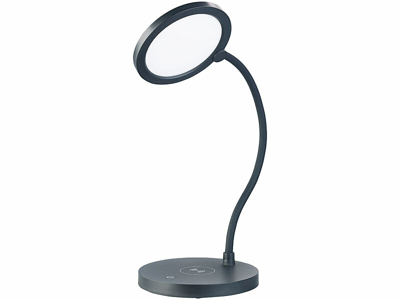 Lampe de Table en Clip avec Joli à Pression, Support de Lampe de