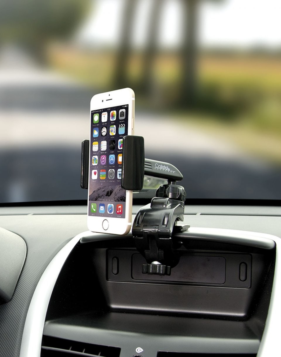 Support à pince pour smartphone et iPhone pour voiture et bureau, Supports  pour smartphone