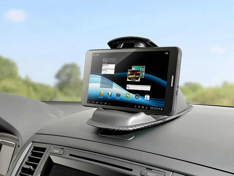 Nouveau support de téléphone GPS pour les chauffeurs de camion de voiture  universel amélioré support mains libres tableau de bord pare-brise évent