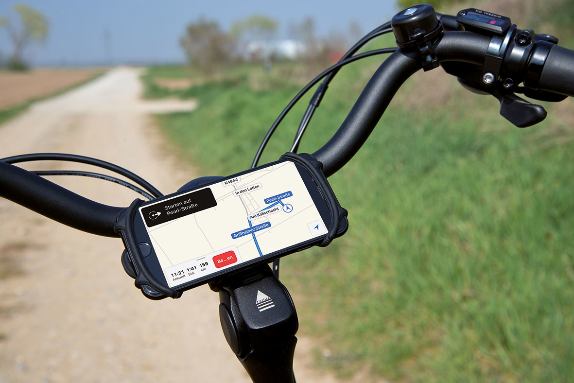 Support smartphone 2 en 1 pour vélo