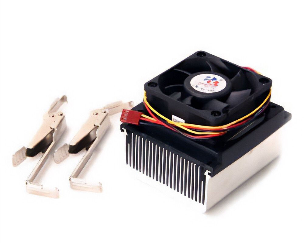 Ventilateur Processeur Intel Socket 478 – 70 Mm, 3200 Tr/min, 26 DB – Aluminium Avec Noyau Cuivre, Pour Pentium 4 / Celeron - 10