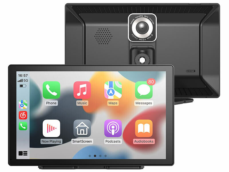 Carplay Voiture avec Caméra de Recul Autoradio Carplay avec Écran Carplay Voiture avec Caméra de Recul Autoradio Carplay avec Écran